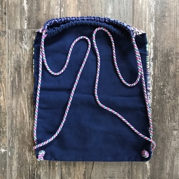 Love multi color sequined backpack knapsack bag - Picture 5 of 6